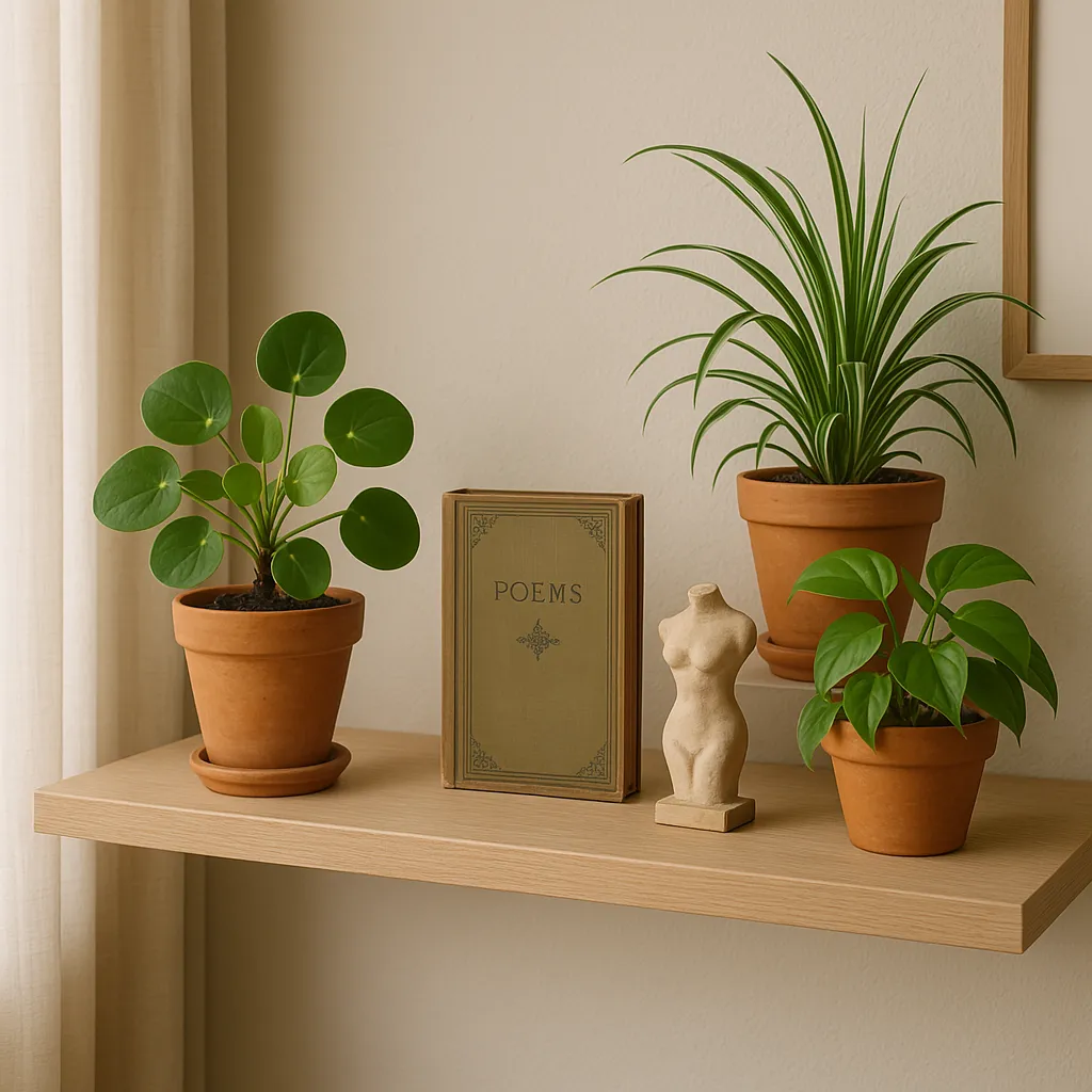 Curated Corners: How to Style Plants with Books & Art Objects